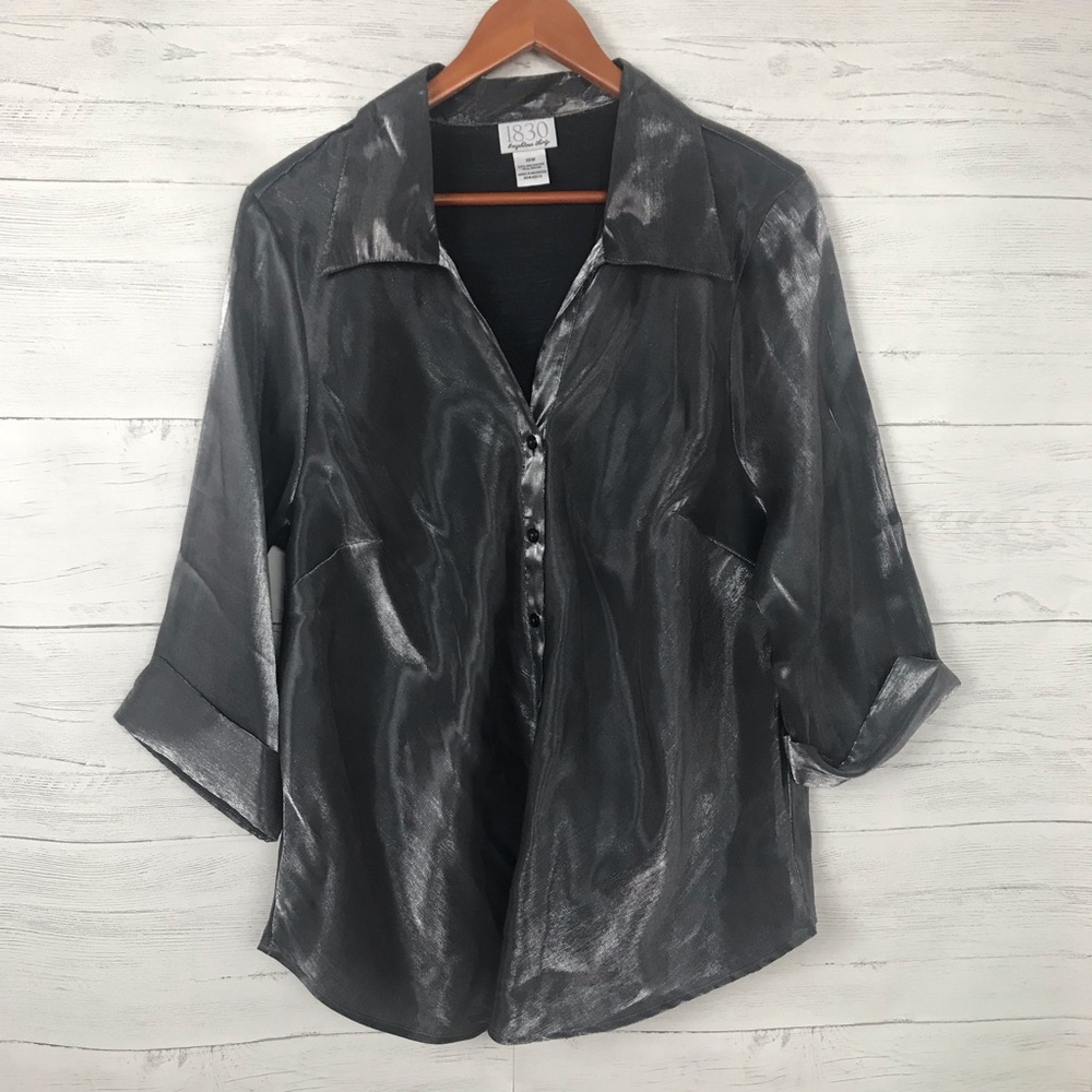 1830 Eighteenthirty Silver Blouse